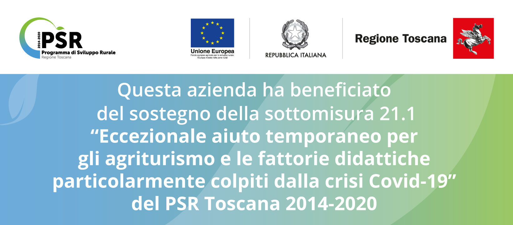 Banner PSR Toscana