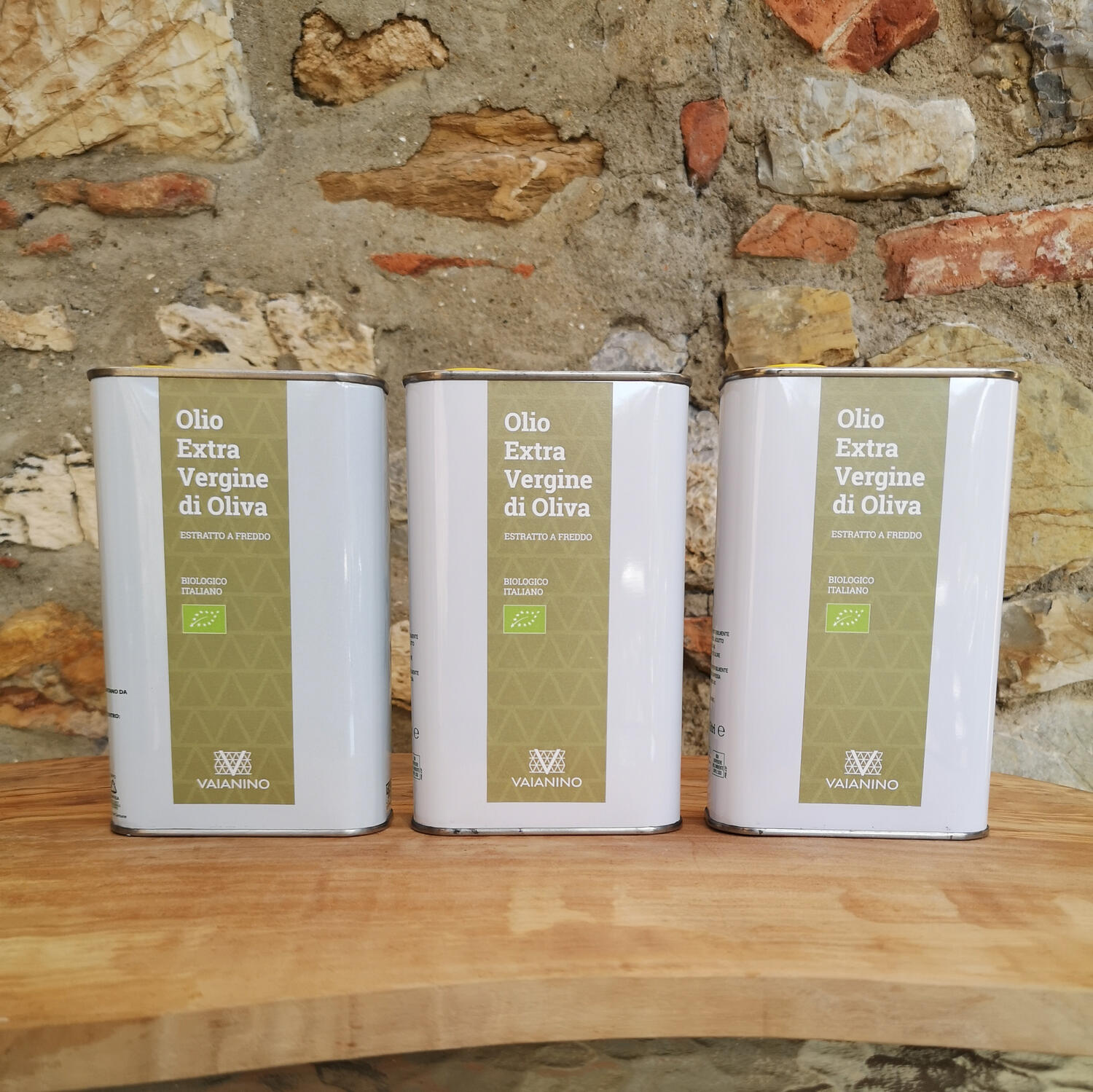 ORGANIC EXTRA VIRGIN olive oil 2024 in 3 cans of 500ml